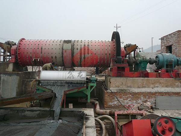 山西棒磨制砂选铁现场